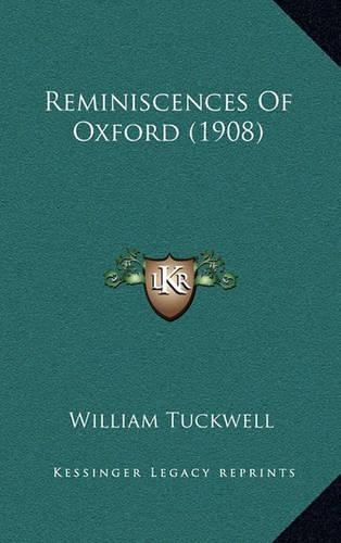 Reminiscences of Oxford (1908)