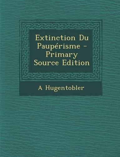 Extinction Du Pauperisme