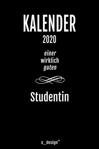 Kalender 2020 für Studenten / Studentin