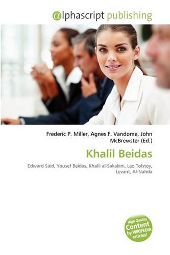 Khalil Beidas: (English)