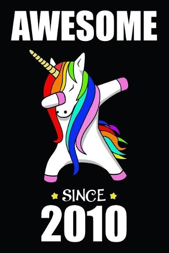 9th Birthday Dabbing Rainbow Unicorn