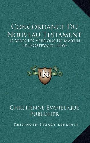 Concordance Du Nouveau Testament