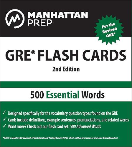 500 Essential Words: GRE Vocabulary Flash Cards