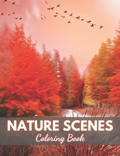 Nature Scenes Coloring Book
