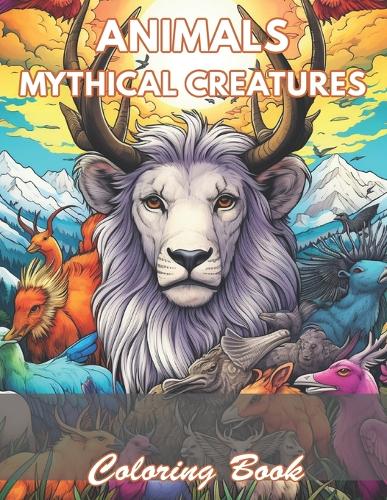 Animals Mythical Creatures Coloring Book