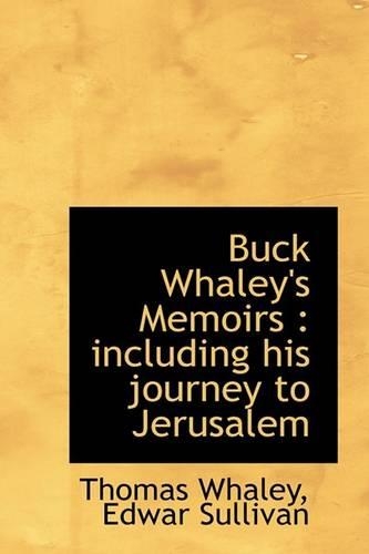 Buck Whaley's Memoirs