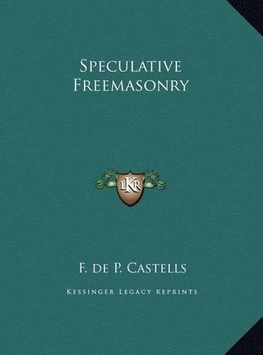 Speculative Freemasonry