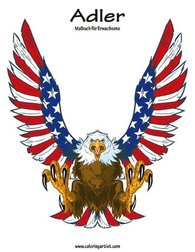 Adler-Malbuch für Erwachsene 1