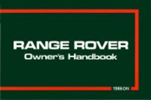 Range Rover 1986/87