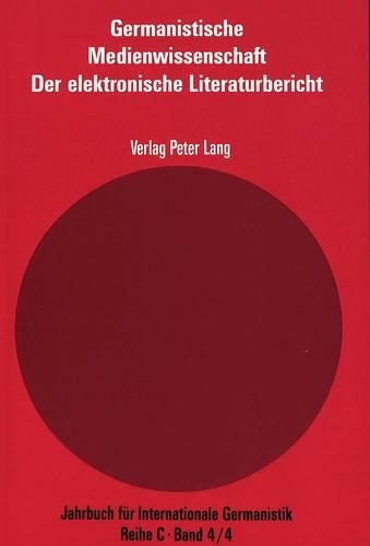 Germanistische Medienwissenschaft
