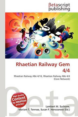 Rhaetian Railway Gem 4/4