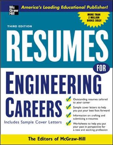 Resumes for Engineering Careers, Third ed.