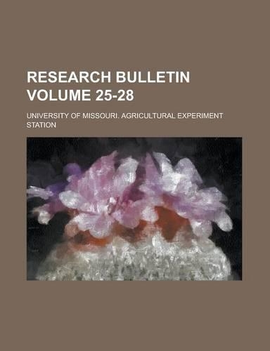 Research Bulletin Volume 25-28