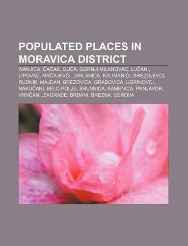 Populated Places in Moravica District