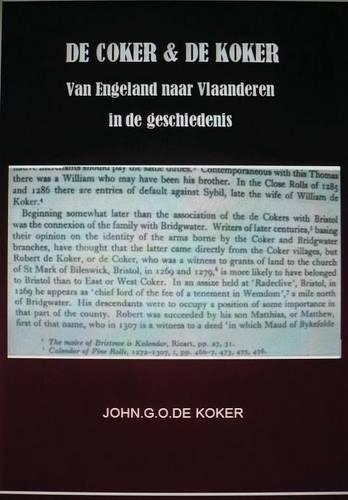 De Coker&De Koker Van Engeland Naar Vlaanderen