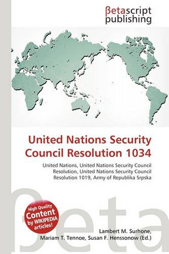 United Nations Security Council Resolution 1034