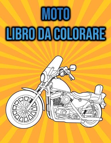 Libro da Colorare Moto