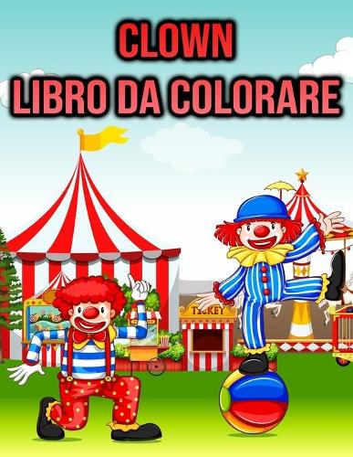 Clown Libro da Colorare