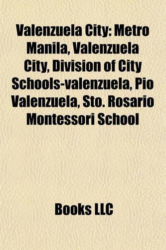 Valenzuela City: Metro Manila, Valenzuela City, Division of City Schools-Valenzuela, Po Valenzuela, Sto. Rosario Montessori School(English)