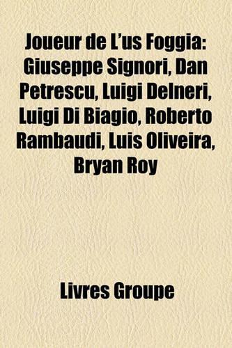 Joueur de L'Us Foggia