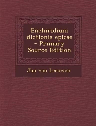 Enchiridium Dictionis Epicae