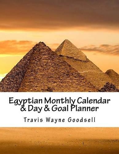 Egyptian Monthly Calendar & Day & Goal Planner