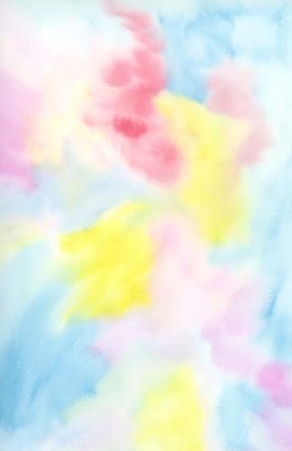 A5 Lined Notebook 110 Pages: Funny Ruled Journal Abstract Watercolor Yellow Red Purple Colorful Pattern 0A1. Cute Unique Student Teacher Blank Scrapbook/ Composition/ Planner Gr