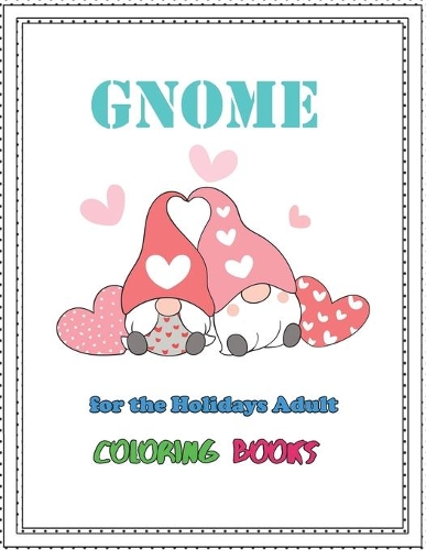 gnome for the Holidays Adult coloring books