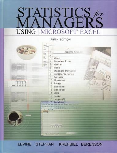Statistics for Managers Using Excel and Student CD Package