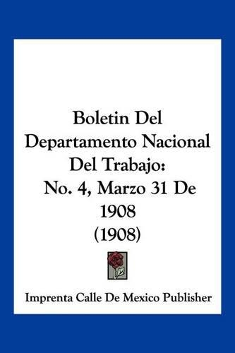 Boletin Del Departamento Nacional Del Trabajo