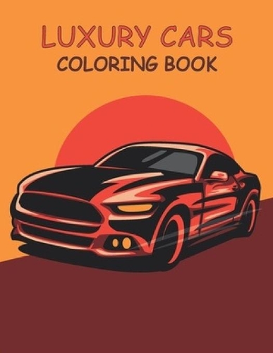 Luxury Car Coloring Book