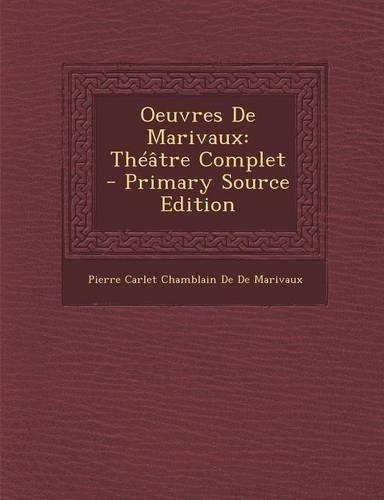 Oeuvres de Marivaux