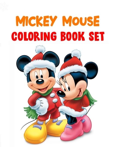 Mickey Mouse Coloring Book Set