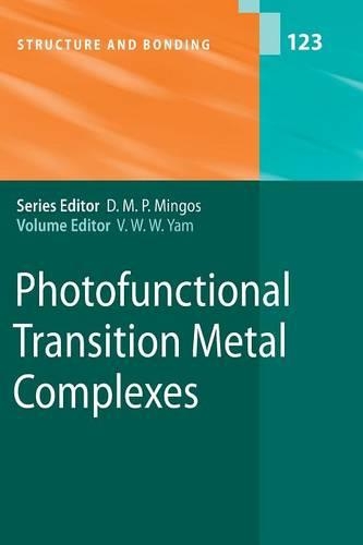 Photofunctional Transition Metal Complexes