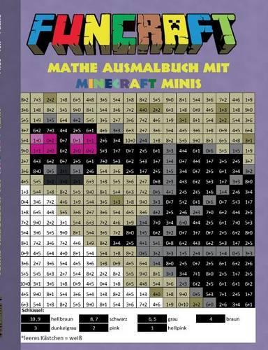 Funcraft - Mathe Ausmalbuch