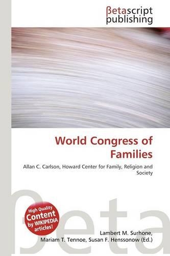 World Congress of Families: (English)
