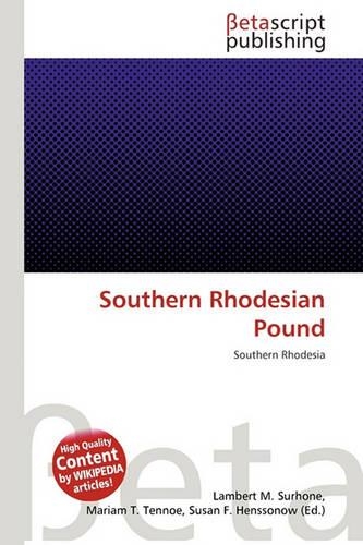 Southern Rhodesian Pound: (English)