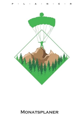 Fallschirm springen Monatsplaner