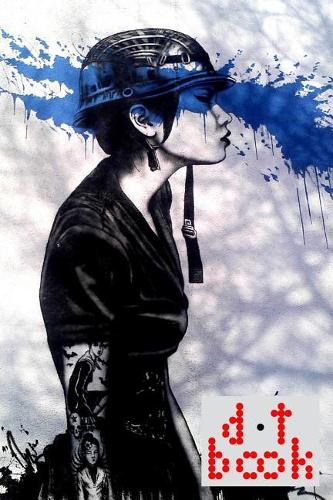 The Dot Book - A Dot Grid Notebook for Graphic Designers - Graffiti Series - 031