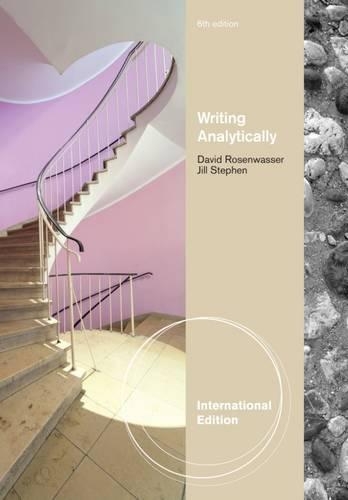 Writing Analytically: (English)