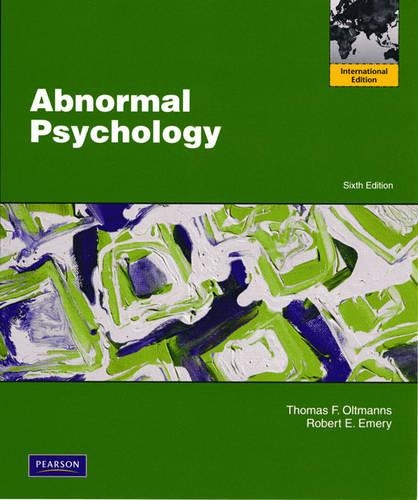 Abnormal Psychology