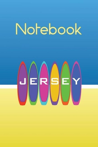 Jersey Surfboards on The Beach Notebook