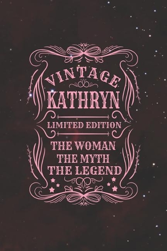 Vintage Kathryn Limited Edition the Woman the Myth the Legend