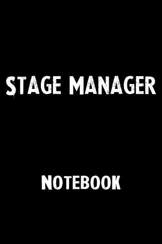 Stage Manager Notebook