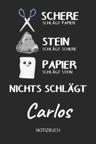 Nichts schlägt - Carlos - Notizbuch