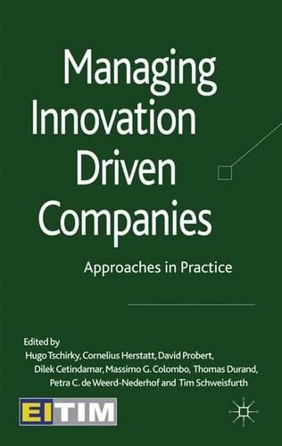 Managing Innovation Driven Companies: Approaches in Practice(English)