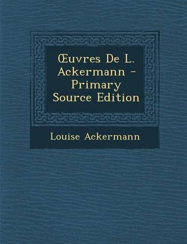 Uvres de L. Ackermann