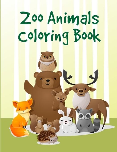 Zoo Animals Coloring Book