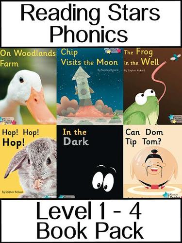 Reading Stars Phonics Levels 1 - 4 Pack