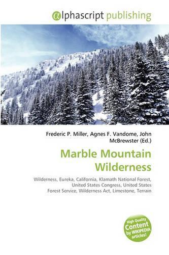Marble Mountain Wilderness: (English)
